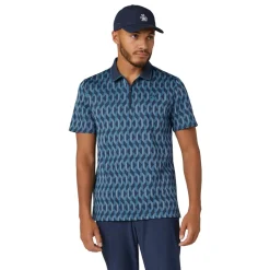 OP All Over Jacquard Colour Block Polo>Original Penguin Best