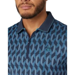 OP All Over Jacquard Colour Block Polo>Original Penguin Best
