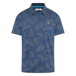 OP All Over YD Botanical Jacquard Polo>Original Penguin Hot