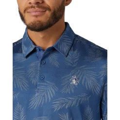 OP All Over YD Botanical Jacquard Polo>Original Penguin Hot