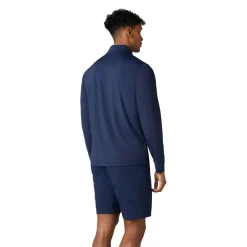 OP L/S 1/4 Zip Technica Blå>Original Penguin Hot