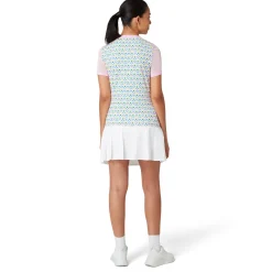 OP Ss Lattice Zip Mock>Original Penguin Clearance