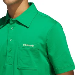 Ori S Pocket Polo Grön>Adidas Golf Originals