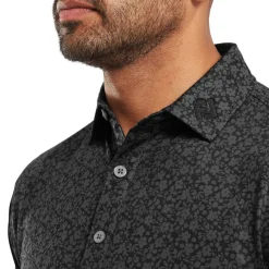 Painted Floral Lisle Svart>FootJoy Hot