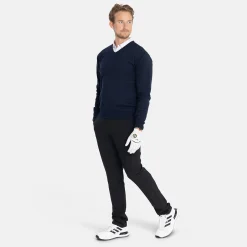 PD V-Neck Blå>Ivanhoe Best