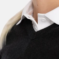PD V-Neck Grå>Ivanhoe Best