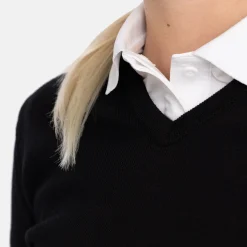 PD V-Neck Svart>Ivanhoe Outlet