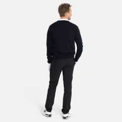 PD V-Neck Svart>Ivanhoe Online