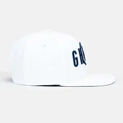 Perfect Aim Snapback Vit>Ghost Golf