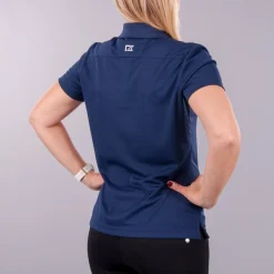 Piké Kelowna Blå>Cutter & Buck Clearance