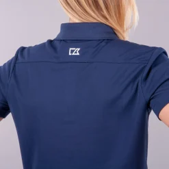 Piké Kelowna Blå>Cutter & Buck Clearance
