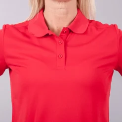Piké Kelowna Röd>Cutter & Buck Discount