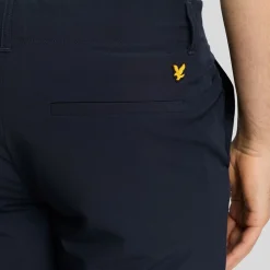 5 Pocket Golf Short Blå>Lyle & Scott Outlet