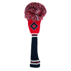 PomPom Hedcover FW Blå Röd>PRG New