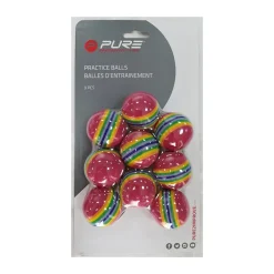 Practice Balls Foam 9 Pack>Pure New