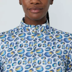 Print Peached Half Neck>Daily Sports Best