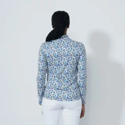 Print Peached Half Neck>Daily Sports Best