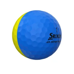 Q-Star Tour Divide Gul Blå>Srixon Hot