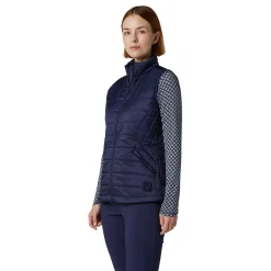 Quilted Puffer Vest Blå>Callaway Sale