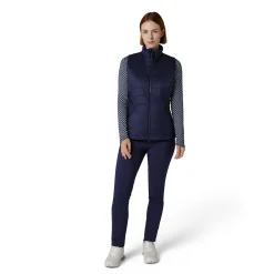 Quilted Puffer Vest Blå>Callaway Sale