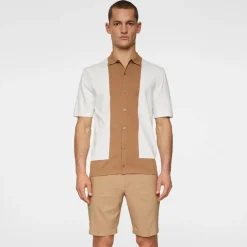 Rue Knitted Polo Shirt Vit>J.Lindeberg Hot