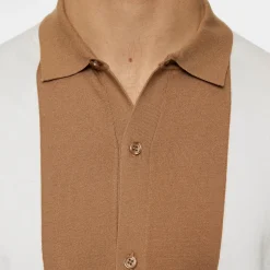 Rue Knitted Polo Shirt Vit>J.Lindeberg Hot