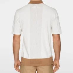 Rue Knitted Polo Shirt Vit>J.Lindeberg Hot