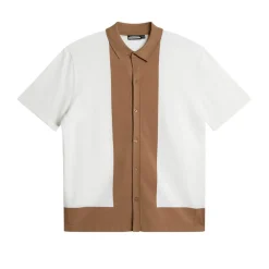 Rue Knitted Polo Shirt Vit>J.Lindeberg Hot
