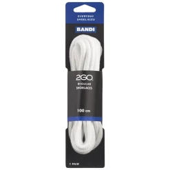 Shoelaces 177 White 100cm>2GO Hot
