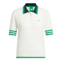 S Knit Polo W>Adidas Golf Originals Discount