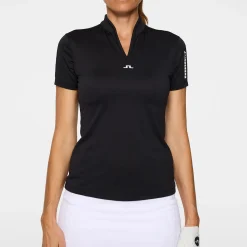 Sophie Polo Svart>J.Lindeberg Hot