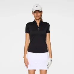Sophie Polo Svart>J.Lindeberg Hot