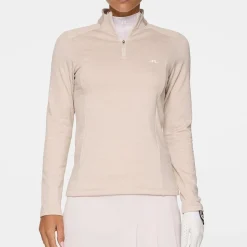 Steffi Quarter Zip Mid Layer>J.Lindeberg Outlet