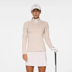 Steffi Quarter Zip Mid Layer>J.Lindeberg Outlet