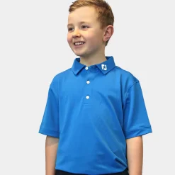 Stretch Pique JR Blå>FootJoy Hot