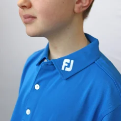 Stretch Pique JR Blå>FootJoy Hot