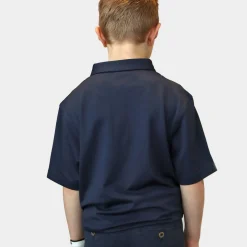 Stretch Pique JR Blå>FootJoy Outlet