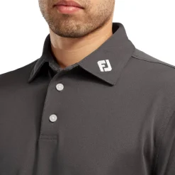 Stretch Pique Solid Grå>FootJoy New