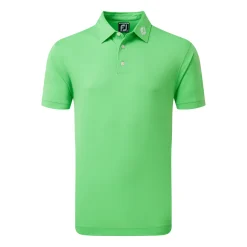 Stretch Pique Solid Grön>FootJoy