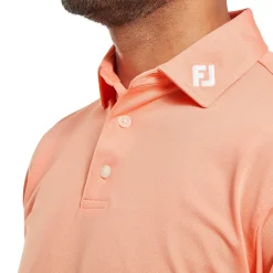 Stretch Pique Solid Grön>FootJoy Discount