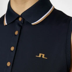 Swing Sleeveless Top Blå>J.Lindeberg