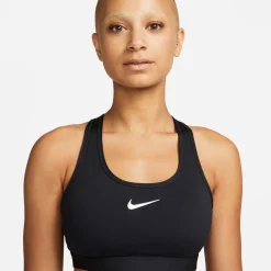 Swoosh Medium Support W Svart>Nike New