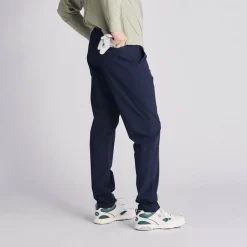Tapered Lightweight Tech Pants Blå>Local Rule New