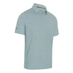 Textured Chev Printed Polo>Callaway New