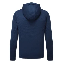 Textured Knit Hoodie Blå>FootJoy Hot