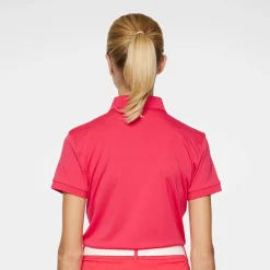 Tour Tech Polo Röd>J.Lindeberg Best