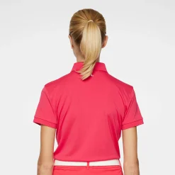 Tour Tech Polo Röd>J.Lindeberg Best