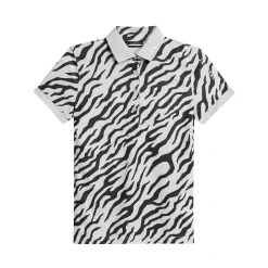 Tour Tech Print Polo>J.Lindeberg