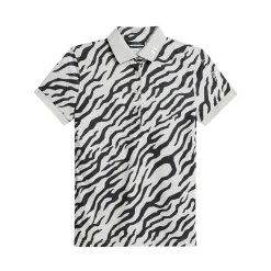 Tour Tech Print Polo>J.Lindeberg