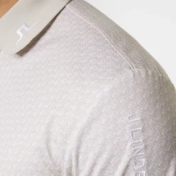 Tour Tech Print Polo>J.Lindeberg New